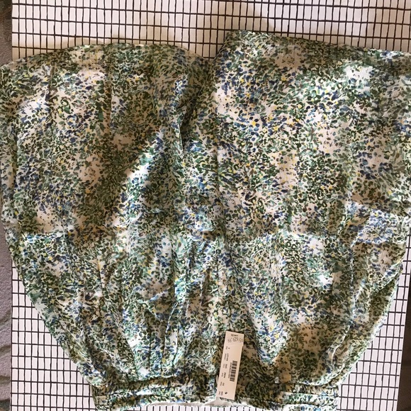 Jcrew NWT 100 silk Soiree skirt beautiful nwt sz 0 - Picture 3 of 7